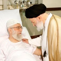 عيادة العلماء والشخصيات للإمام الخامنئي حفظه الله في المستشفى